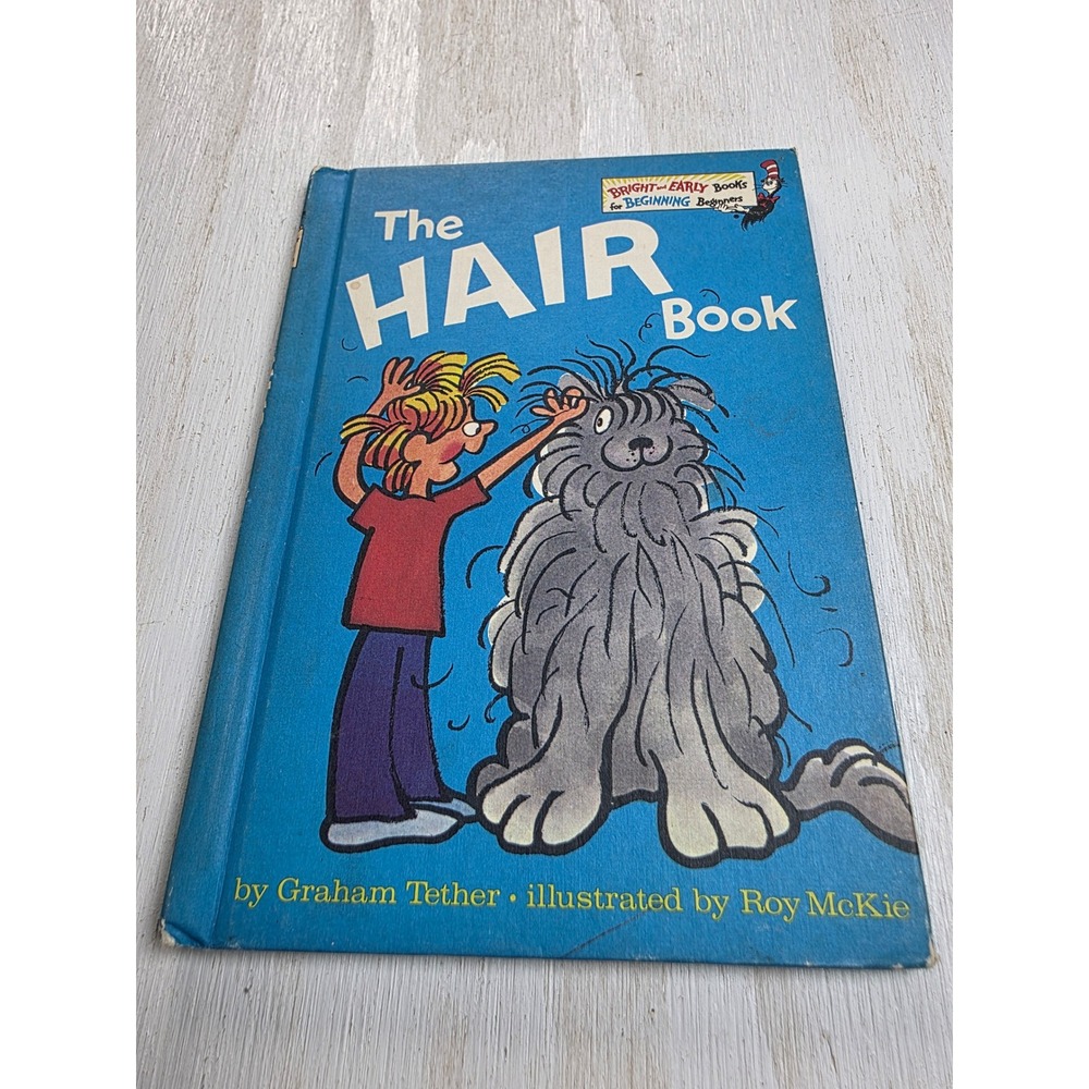 The Hair Book Graham Tether Roy McKie 1979 Bright Early Beginner Books Hardcover